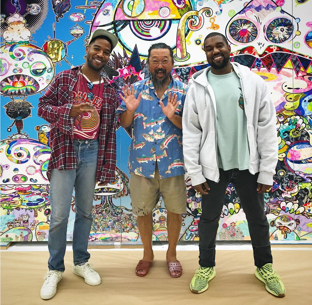 See Takashi Murakami's Trippy Cover Art for Kanye West and Kid Cudi's New Album