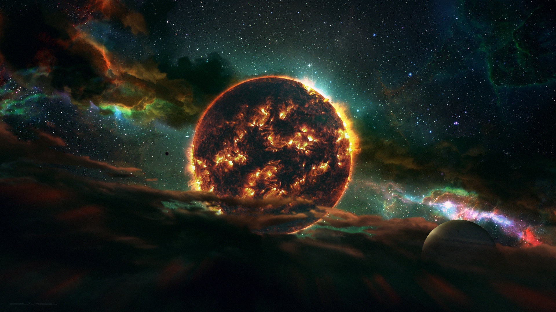 Wallpaper Dead Star, space, planet, universe 1920x1080 Full HD 2K Picture, Image