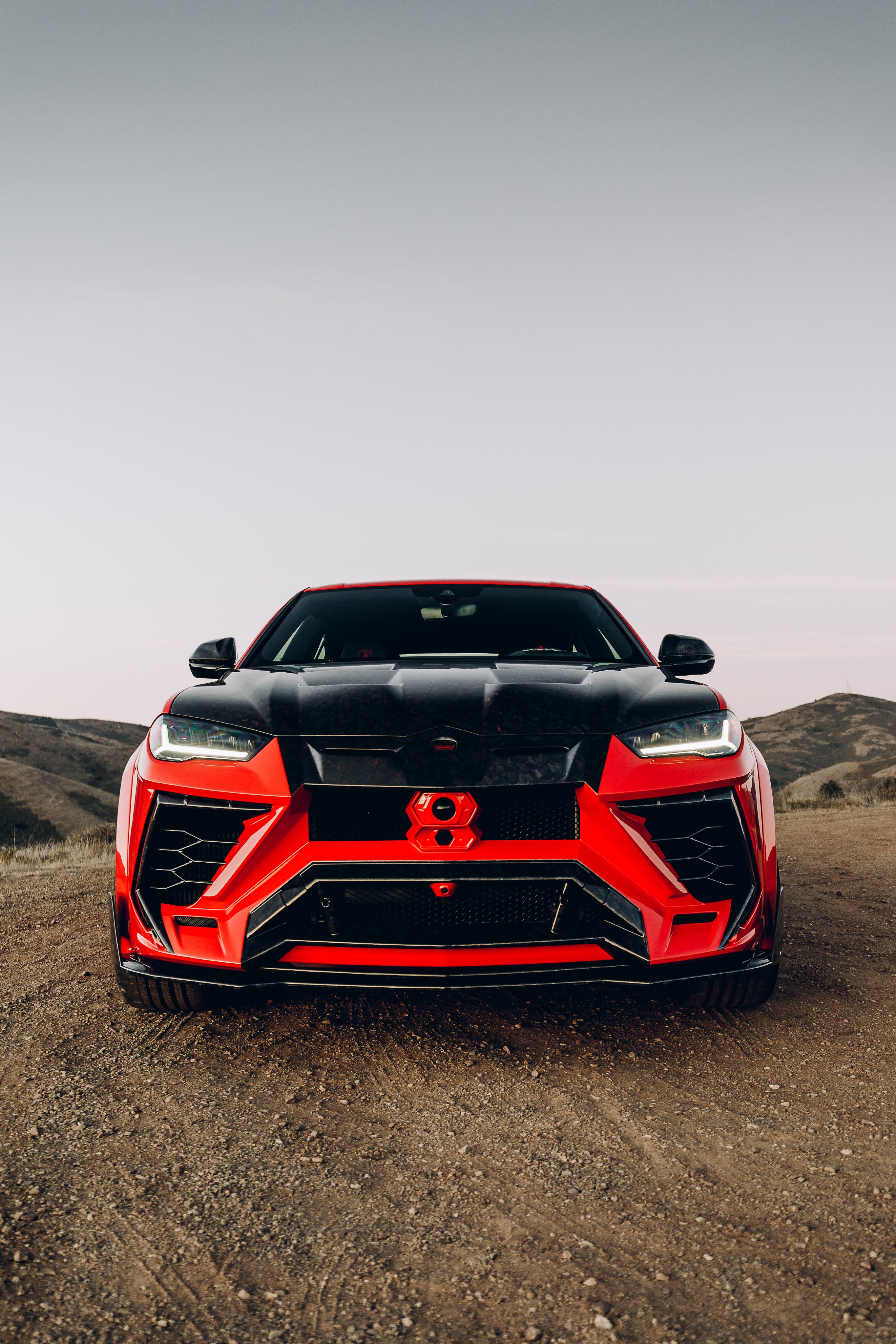 Daniel Bronshteyn of the Mansory Urus. #Lamborghini #Urus #LamborghiniUrus #Lambo #LamboTruck #SanFrancisco #Sunset #bokeh