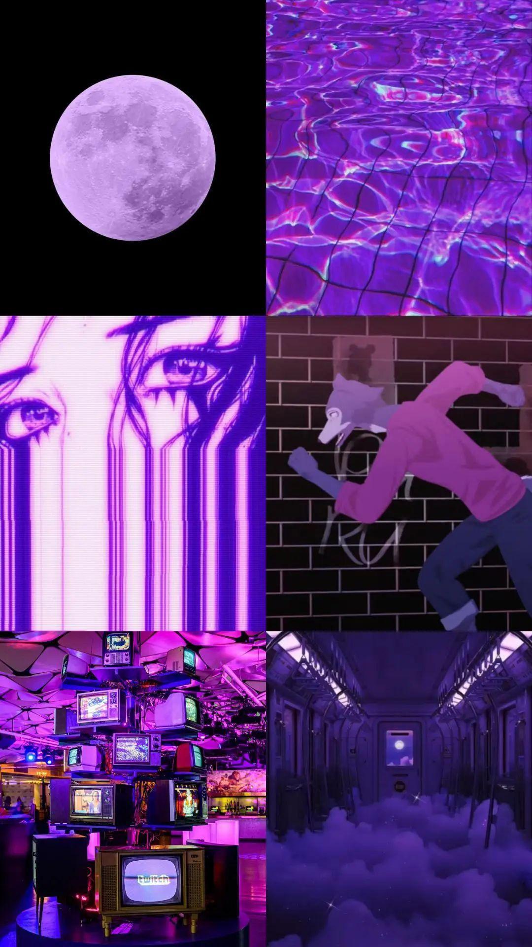 Mood board: Purple