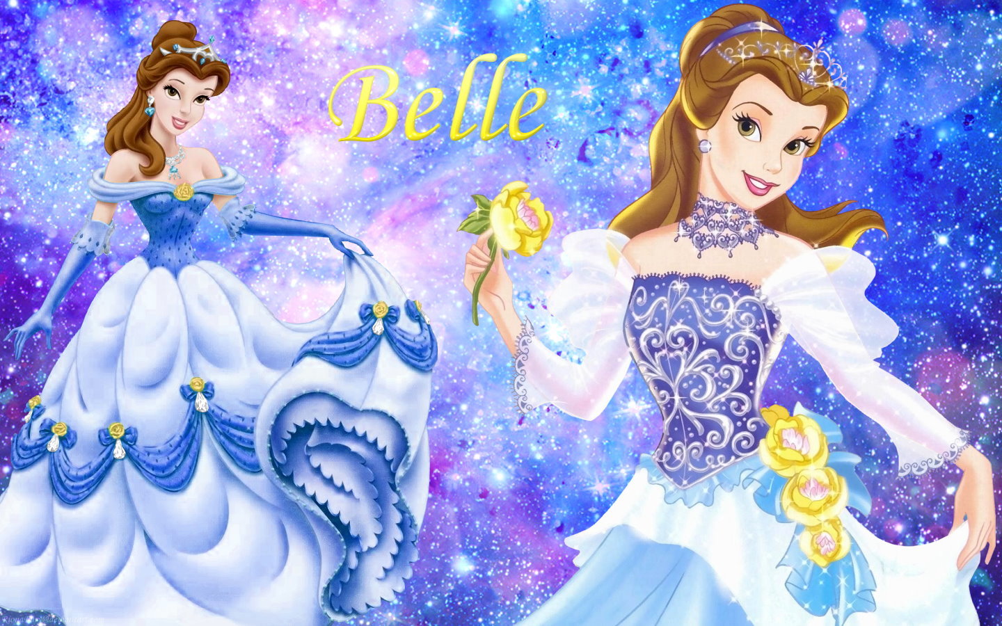 Belle and the Beast Wallpaper