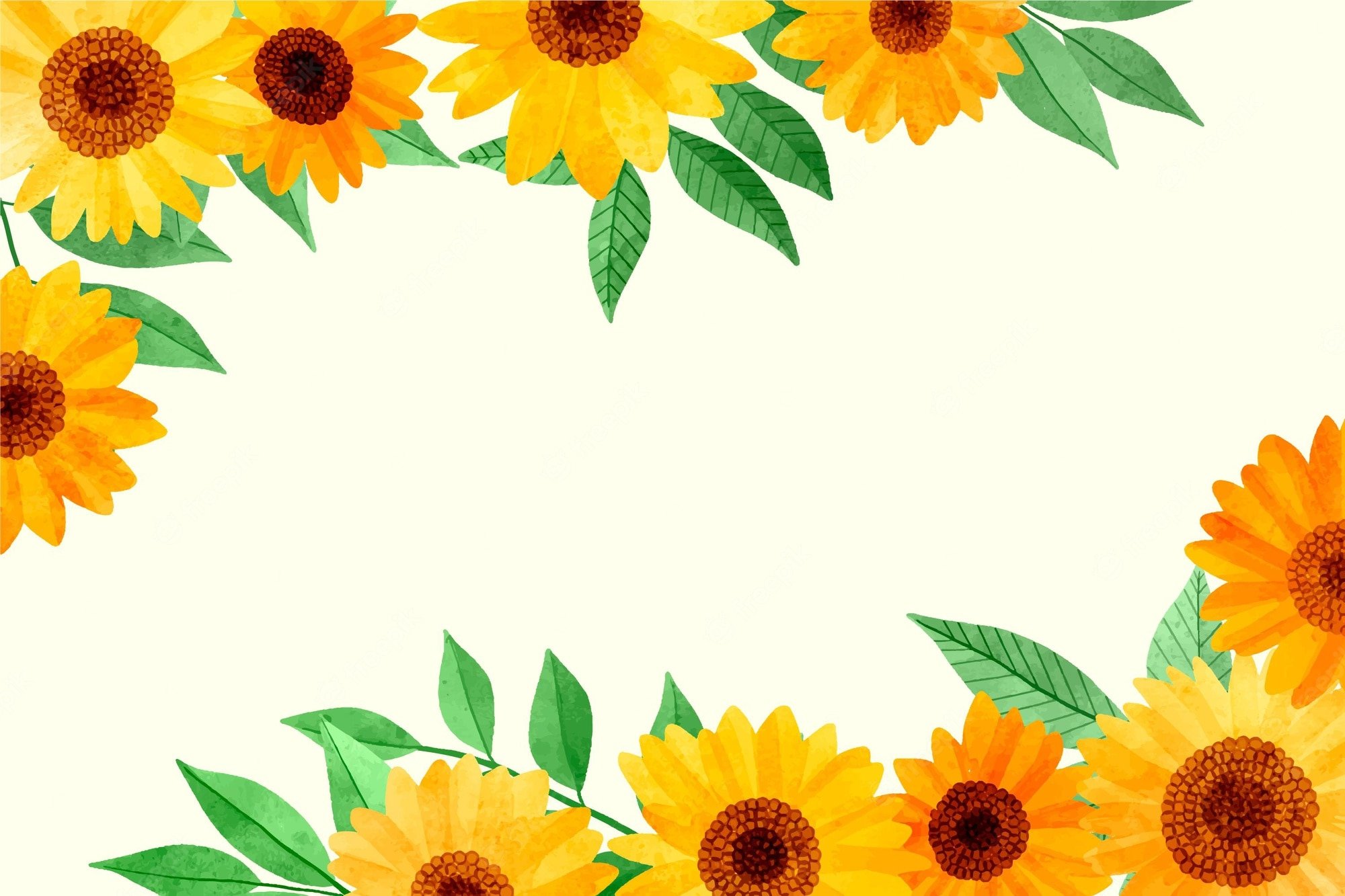 Sunflower wallpaper Vectors & Illustrations for Free Download