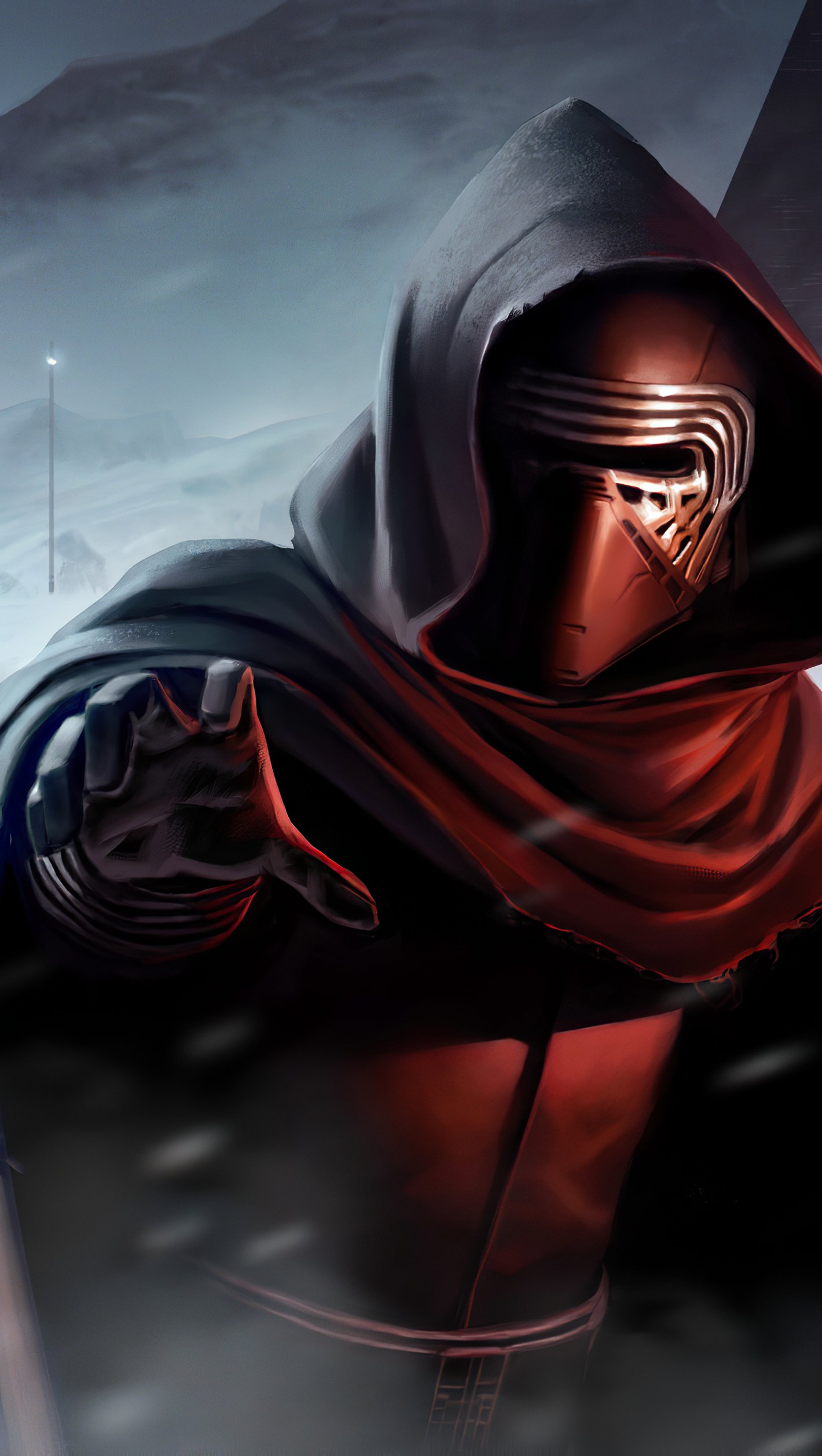 Kylo Ren from Star Wars Wallpaper 4k Ultra HD