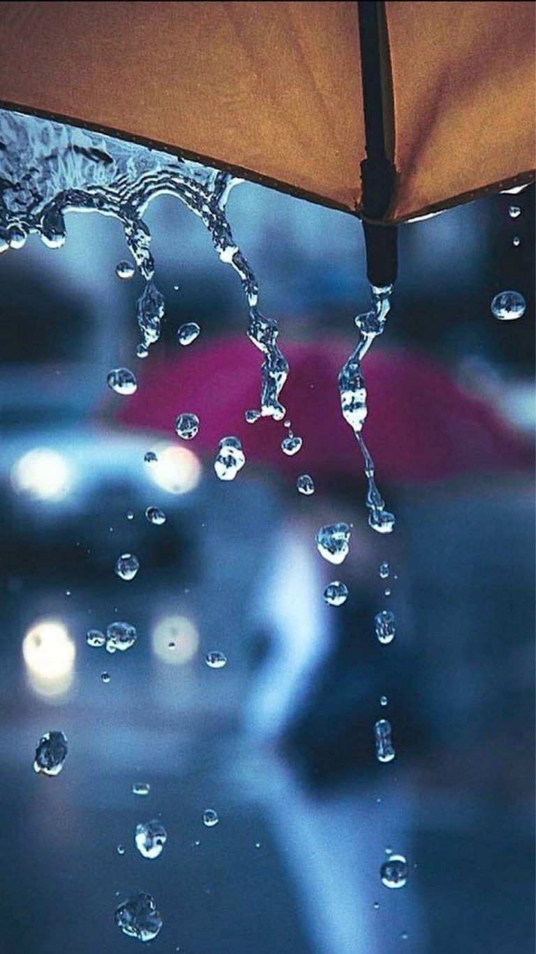 Rain Drop Phone Wallpaper