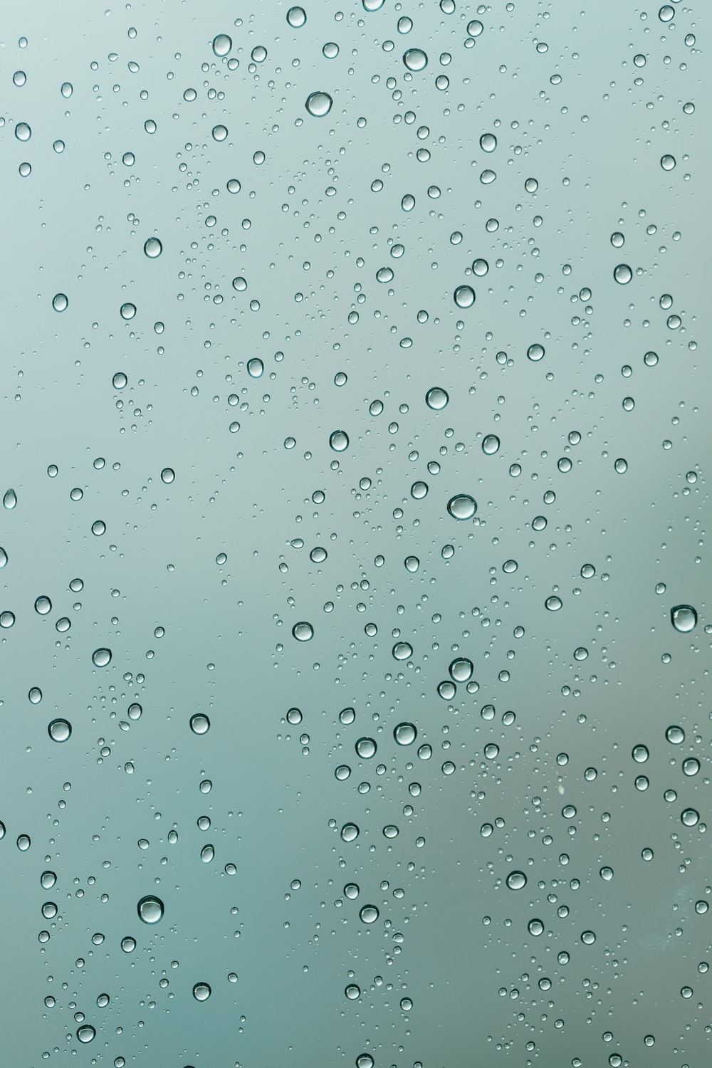 Rain Drops On Window Picture. Download Free Image