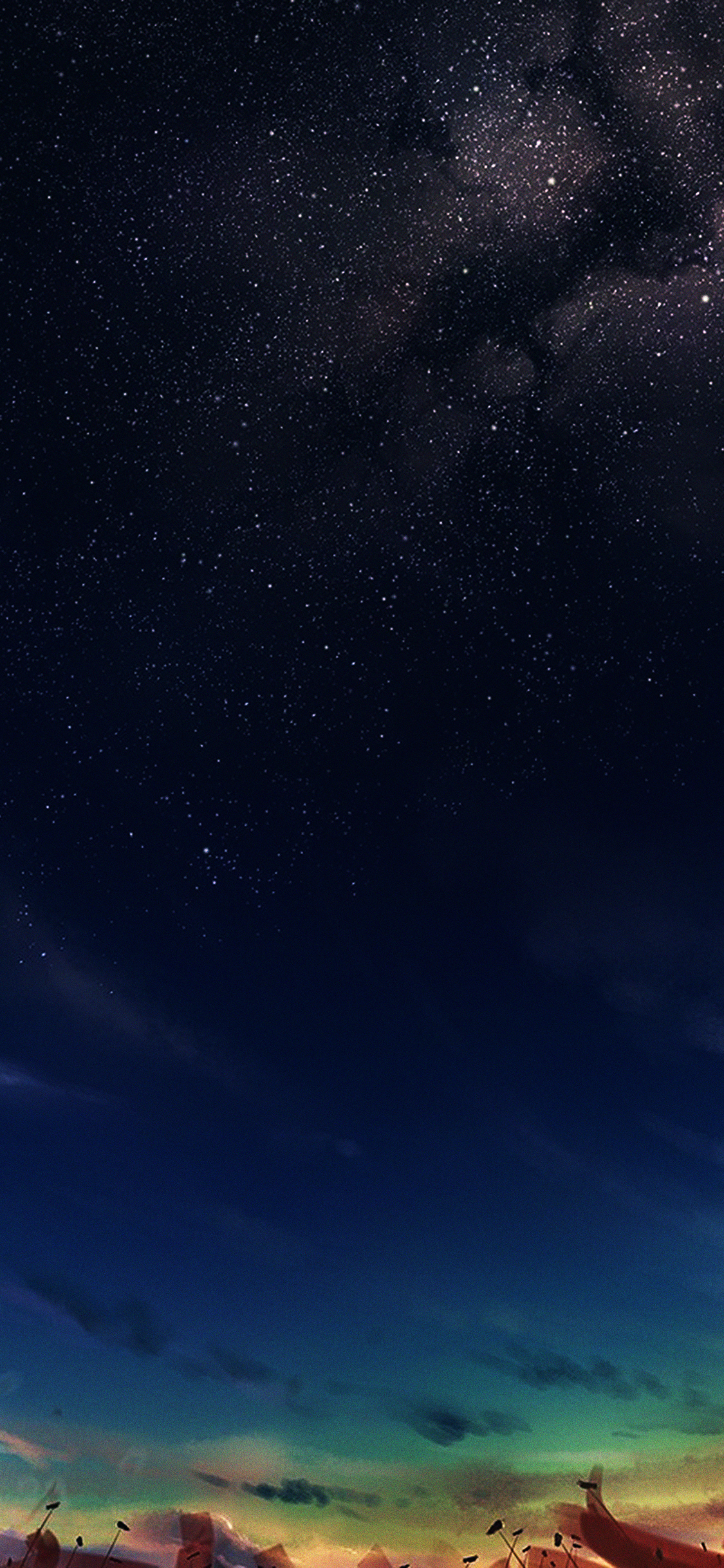 Painting Of Space Sky Nature