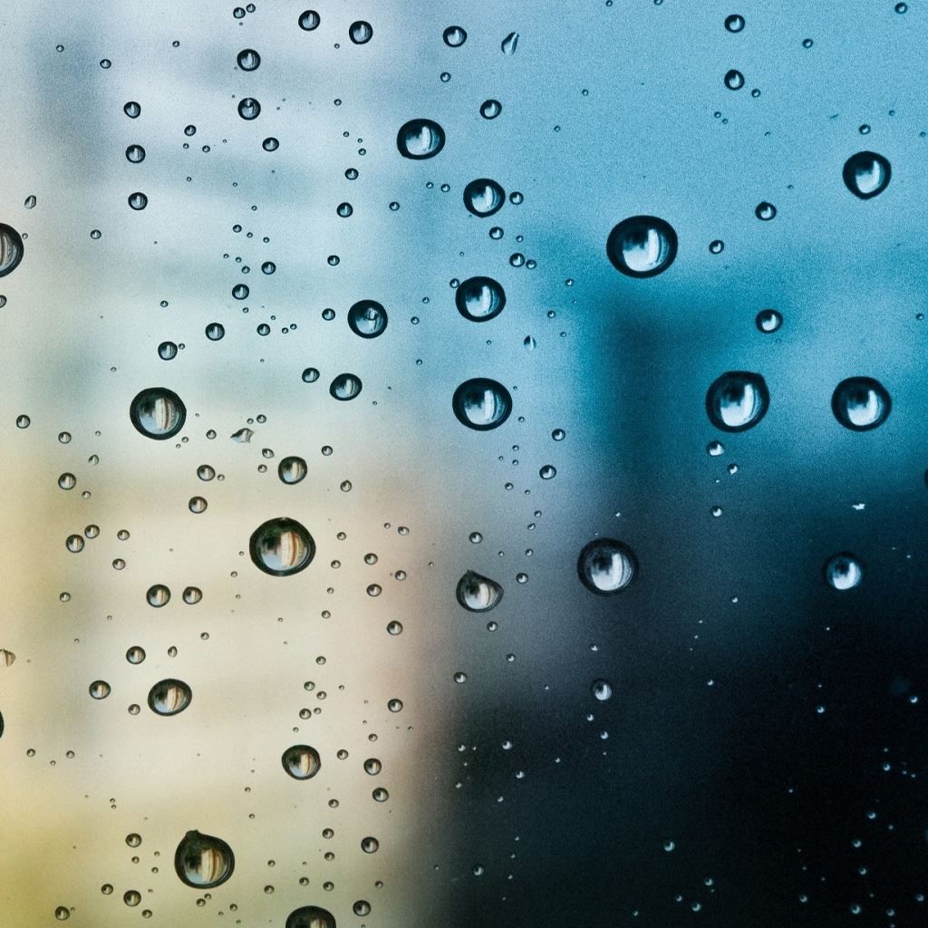 Rain Drop Window iPad Wallpaper Free Download
