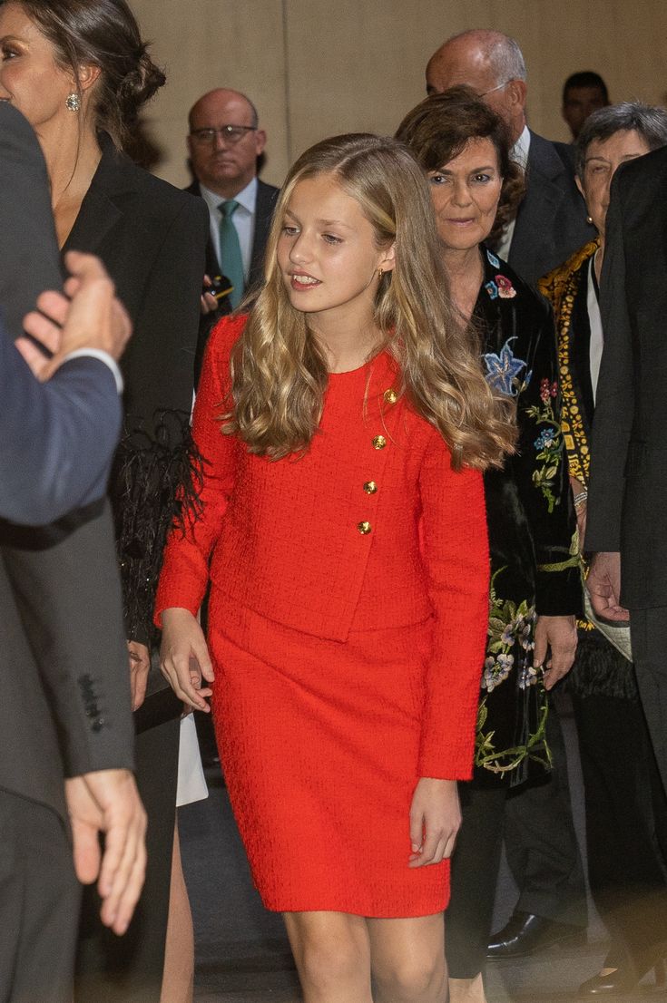 14 Year Old Princess Leonor Of Spain Delivers Brave Speech Amid Anti Royal Protests Against Her Dad