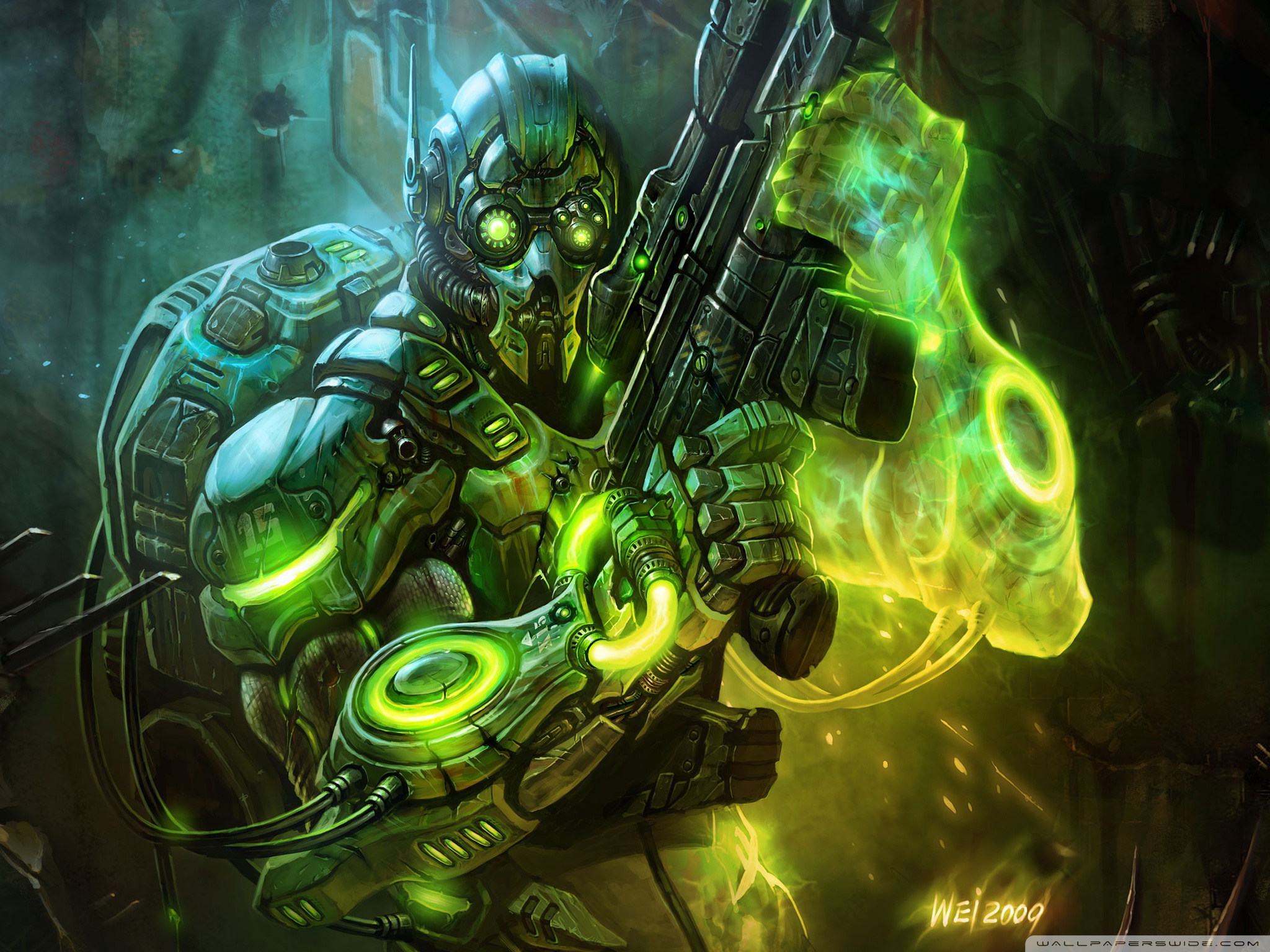 Terran Ghost 2 Ultra HD Desktop Background Wallpaper for 4K UHD TV, Widescreen & UltraWide Desktop & Laptop, Tablet