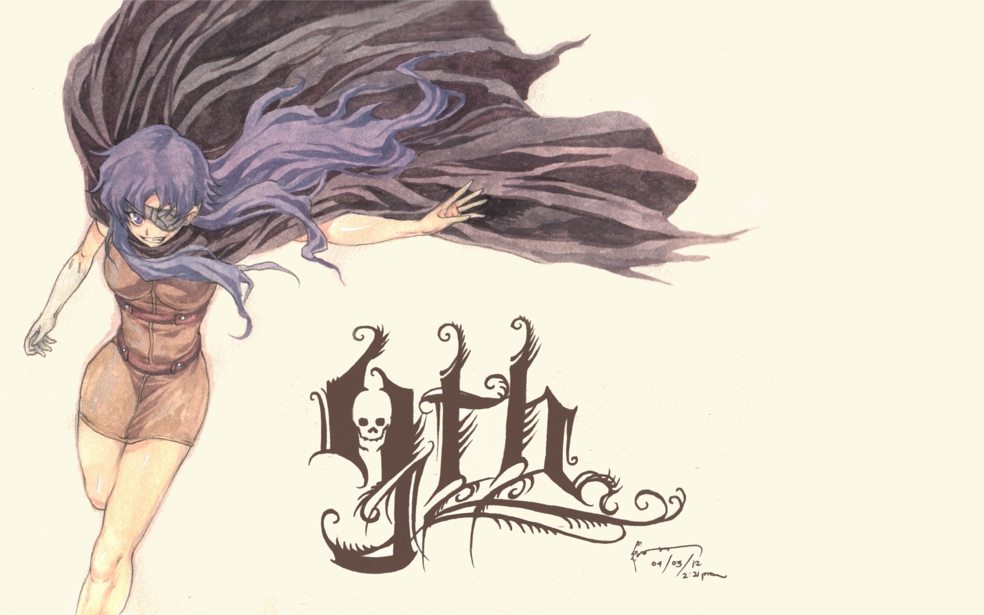 9th wallpaper. Mirai Nikki / Future Diary