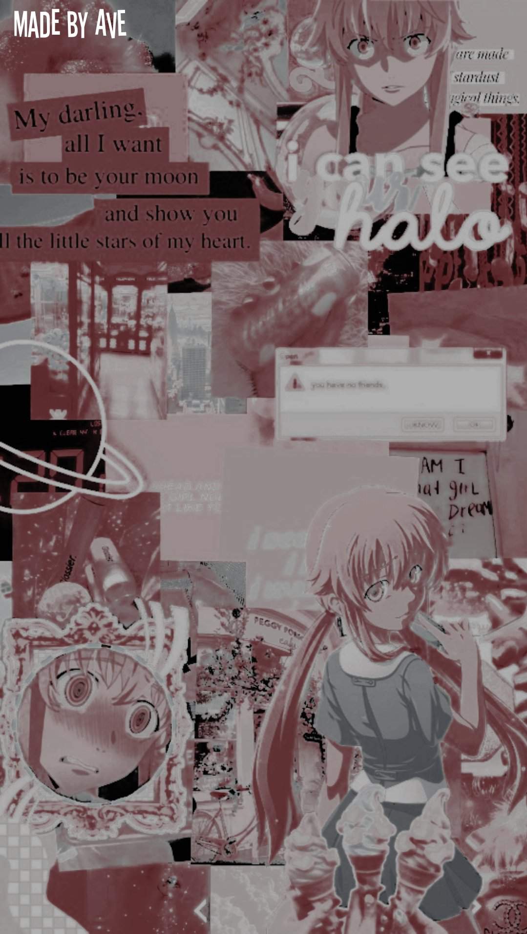— mirai nikki wallpaper (yuno gasai). Mirai Nikki ( Future Diary ) Amino