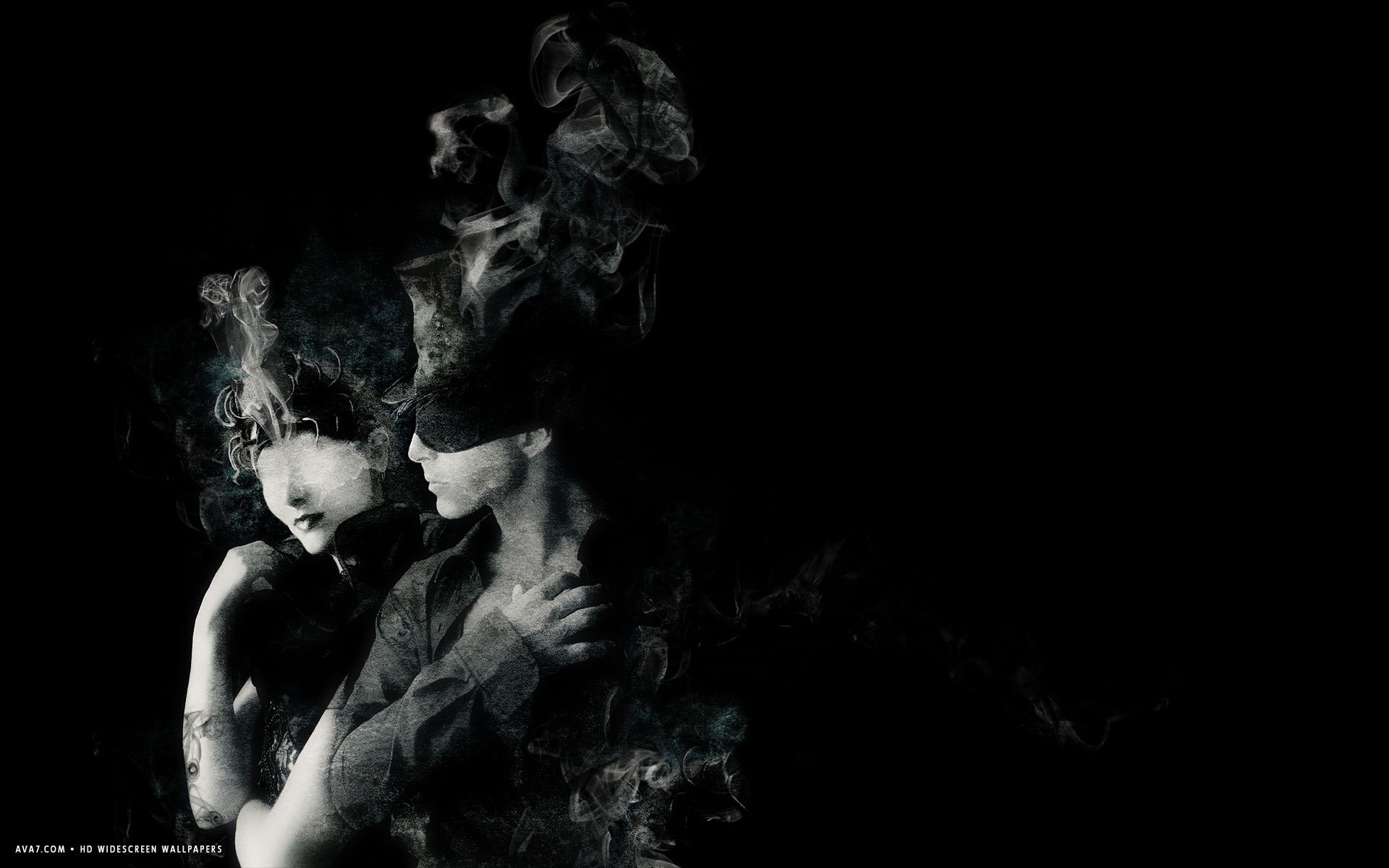 Dark Couple Wallpaper