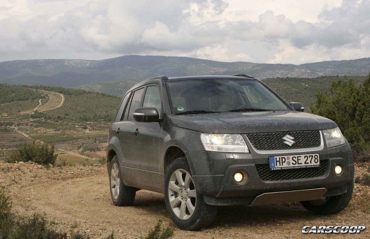 Suzuki Grand Vitara Facelift With New 2.4L Engine: 32 High Res Photo
