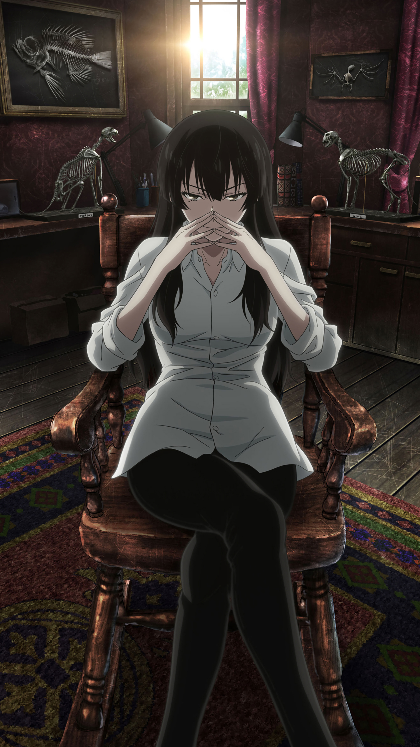 The Forgotten Lair. Sakurako San No Ashimoto Ni Wa Shitai Ga Umatteiru Mobile Wallpaper