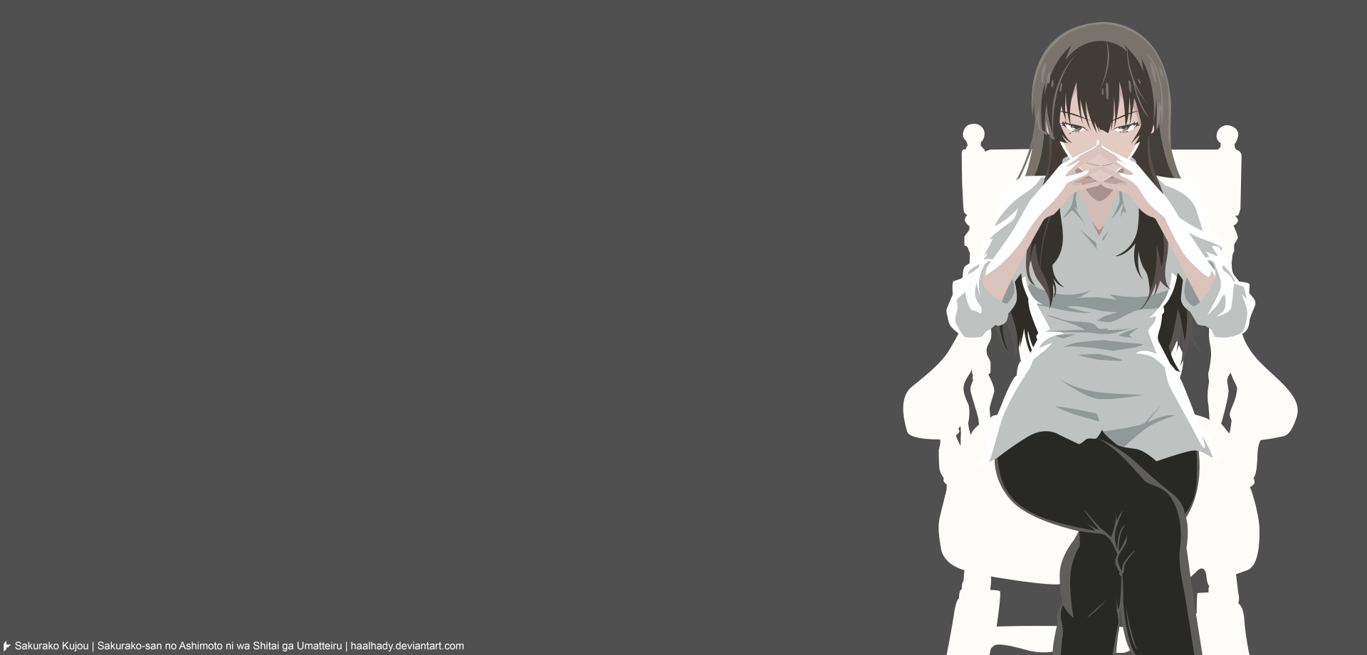 4K Anime Beautiful Bones: Sakurako's Investigation Wallpaper and Background Image