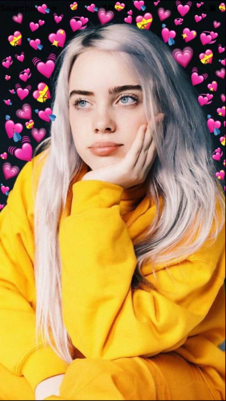 Billie Eilish Yellow Wallpaper