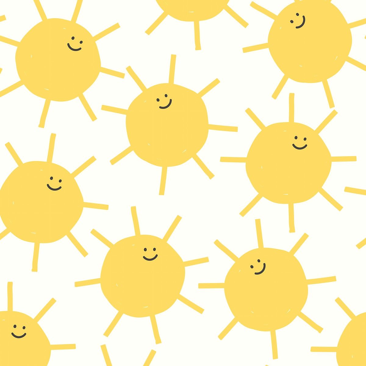 Download premium vector of Sun seamless pattern background vector weather doodle for kids by Nunny about patterns, cute patterns, summer, smile, and seamless patterns 3003639