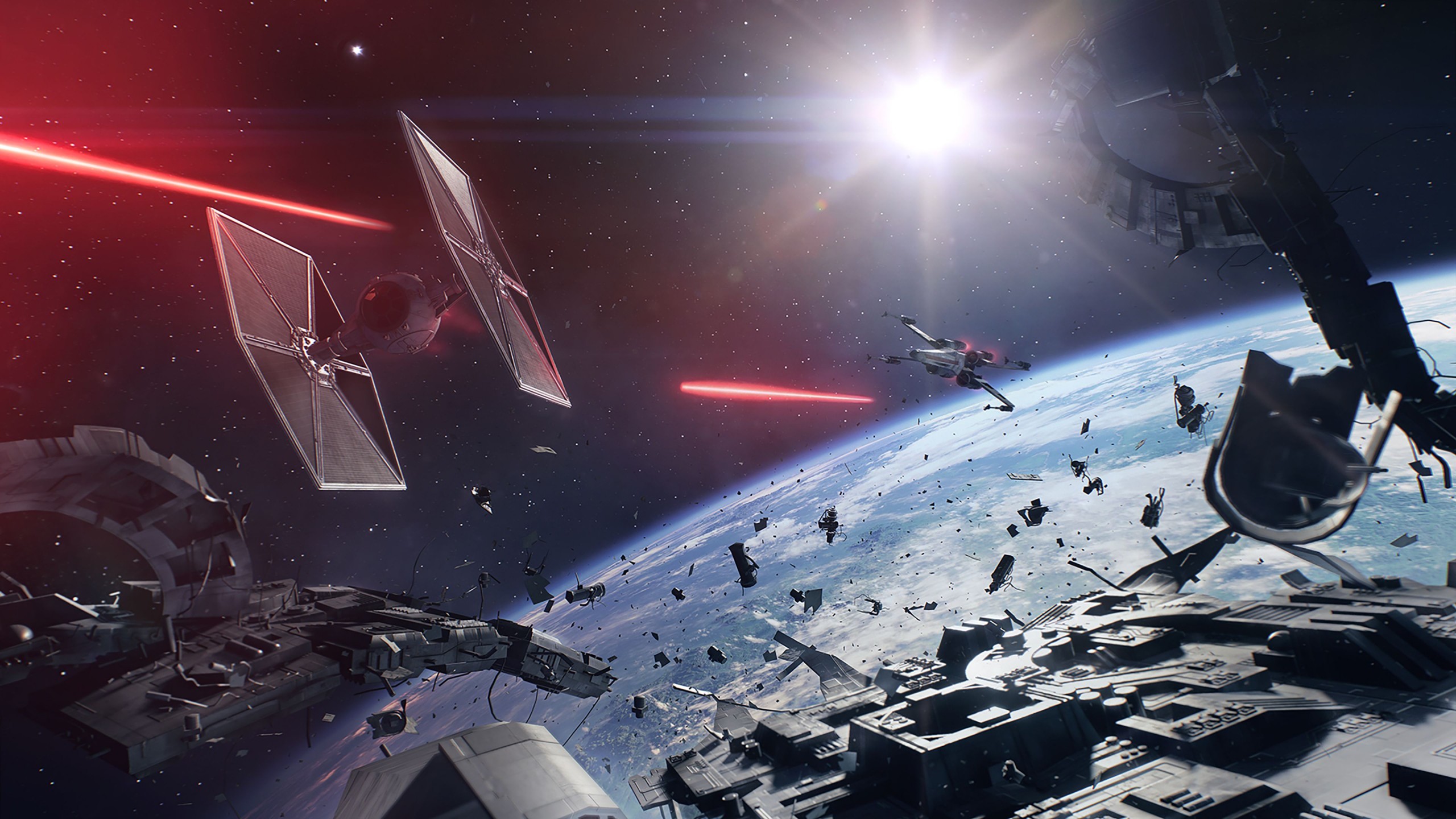 Wallpaper Star Wars: Battlefront II, 4k, screenshot, E3 Games