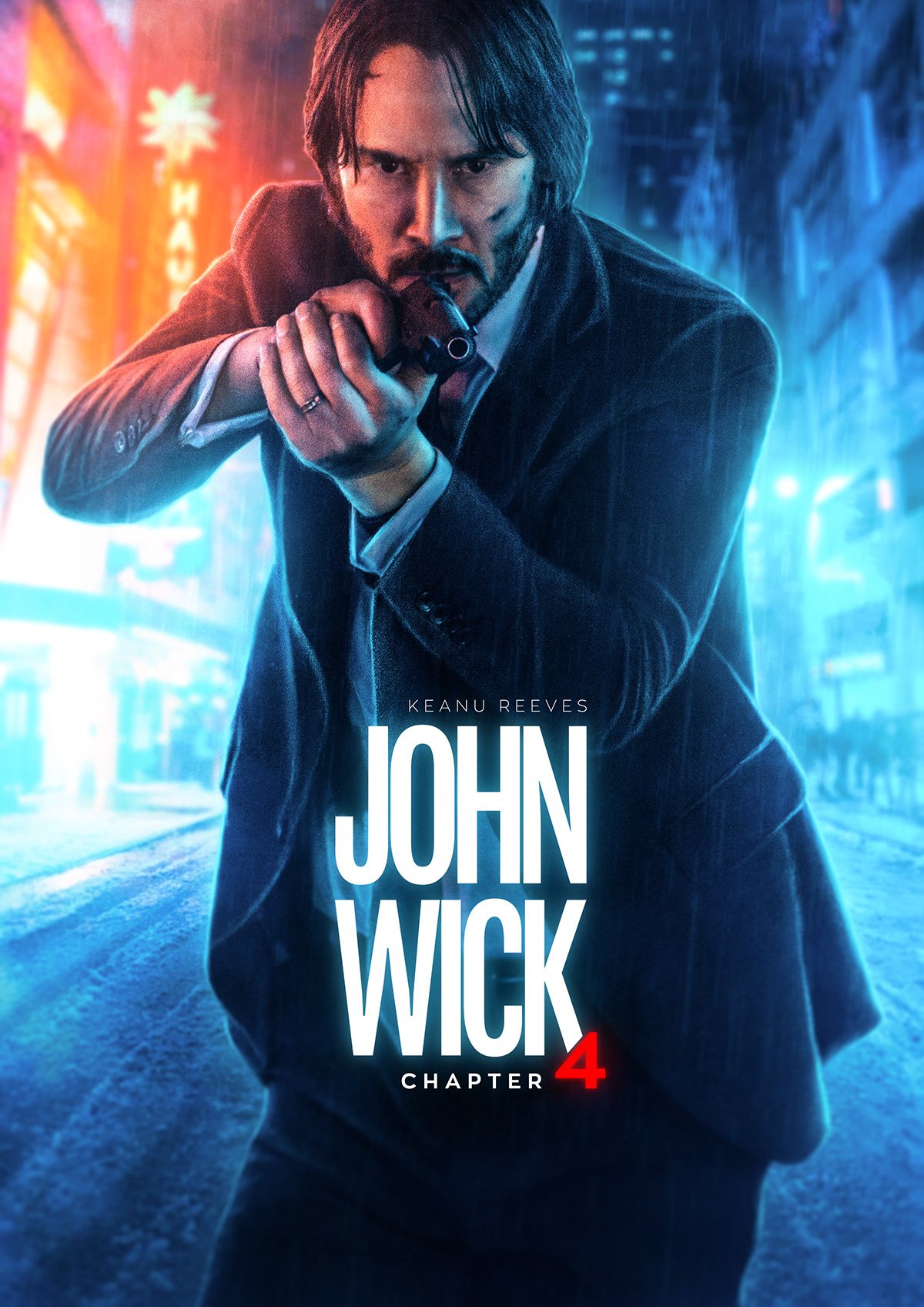 4K John Wick Chapter 4 Poster Wallpapers Wallpaper Cave