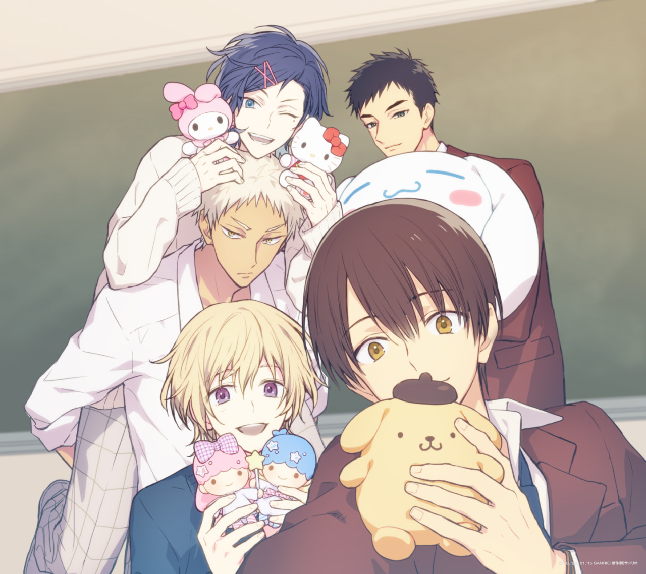 Anime Sanrio Boys HD Wallpaper