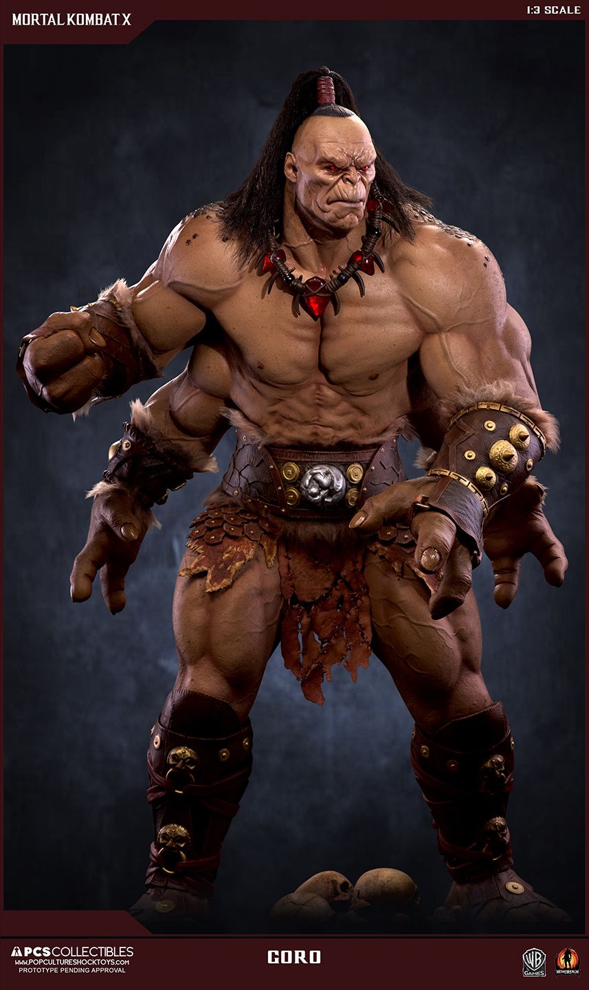 Mortal Kombat X Goro Statue Photo And Pre Order Info