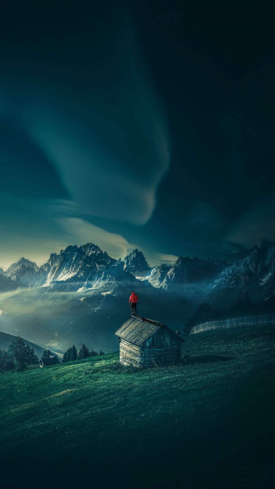 Swiss Mountain House IPhone Wallpaper Wallpaper, iPhone Wallpaper