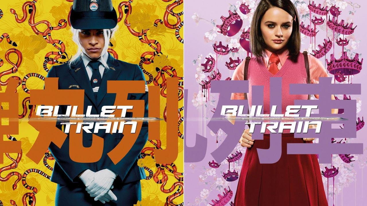 Bullet Train' Makers Release New Posters Starring Brad Pitt, Joey King, Aaron Taylor Johnson