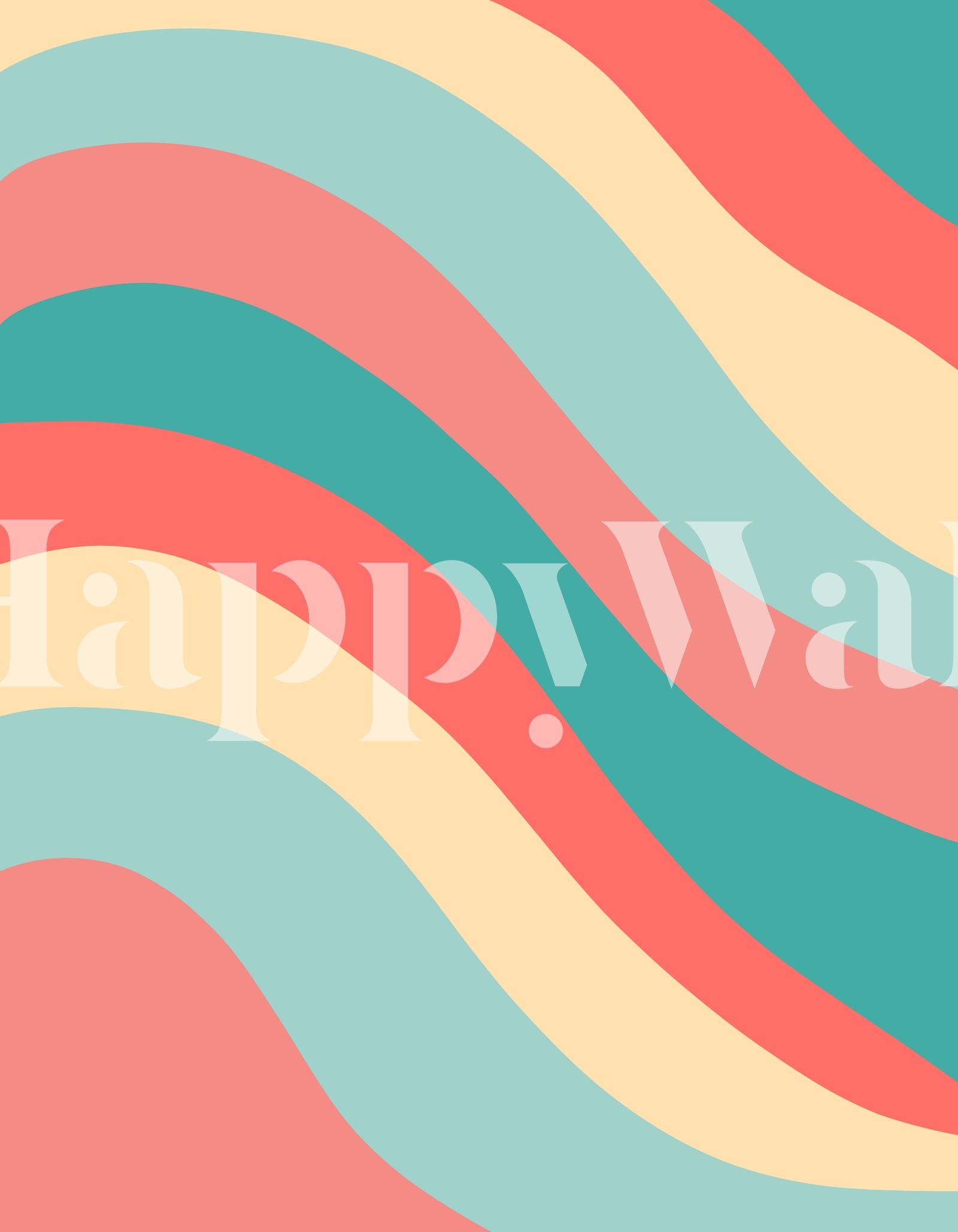 Retro Summer Wave 7 Wallpaper