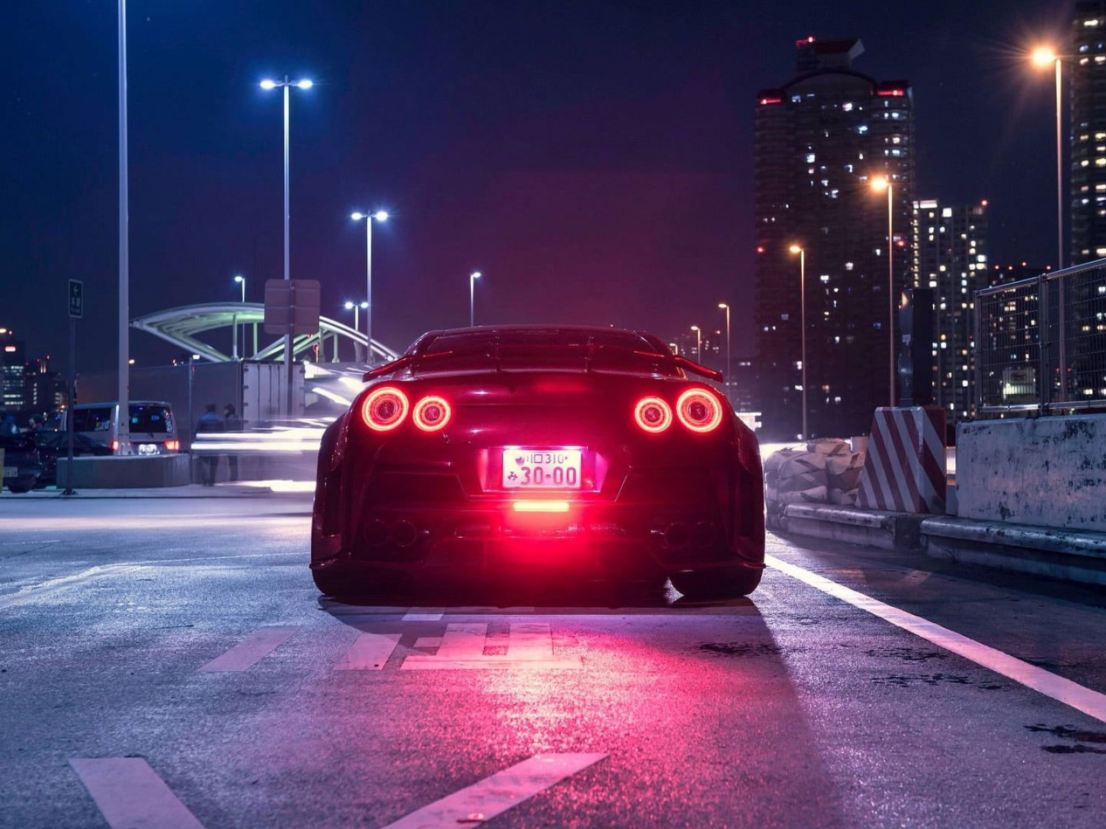 Wallpaper Nissan Gt R, Japanese Cars, Jdm, Night, City • Wallpaper For You
