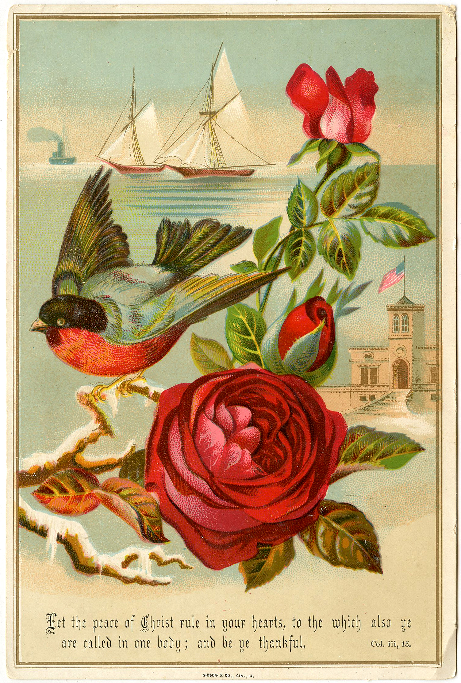 Birds with Flowers Image! Graphics Fairy