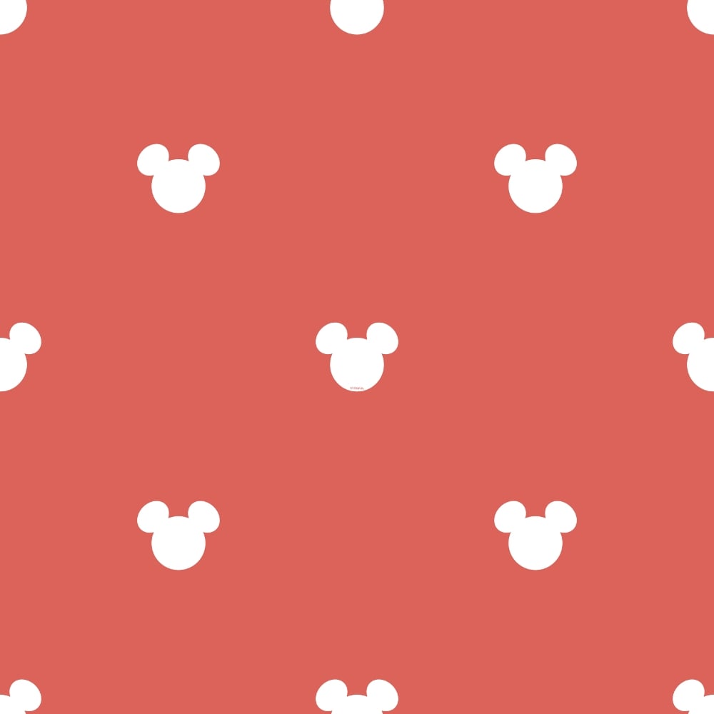 Mickey Mouse Pattern Wallpaper