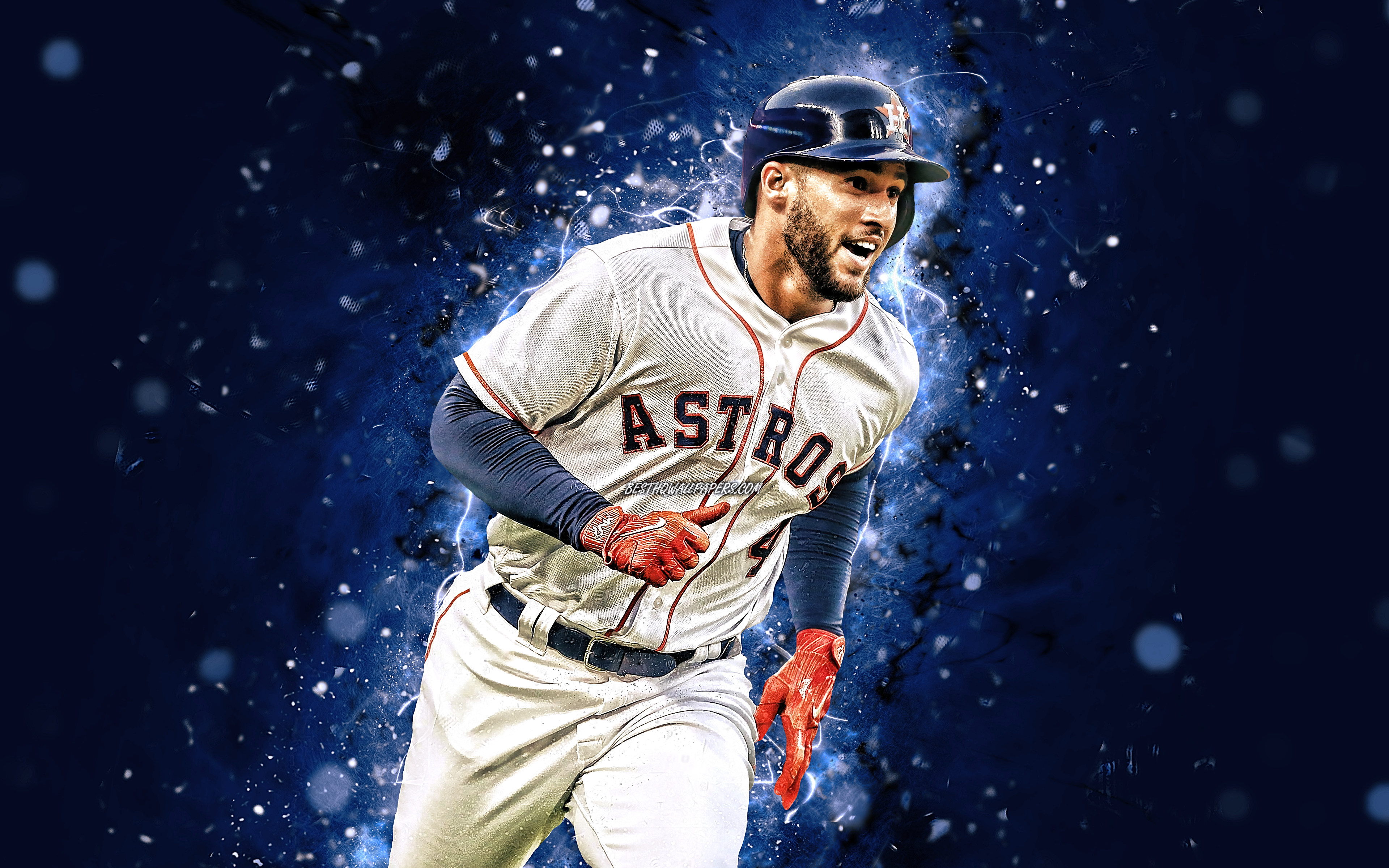 Download Baseball Players Houston Astros Wallpaper