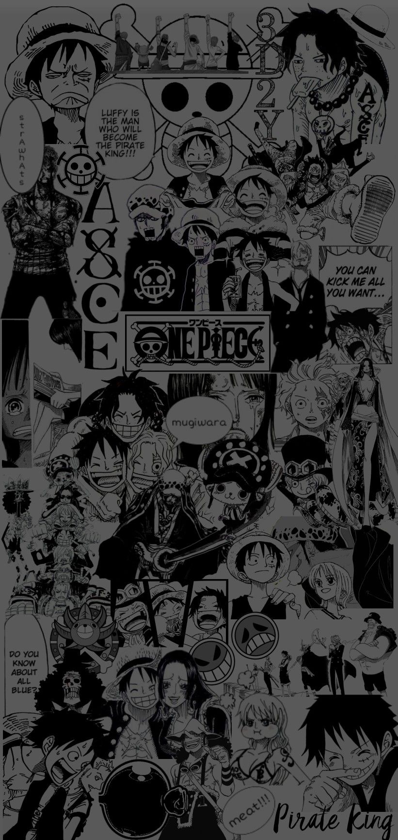 One Piece Manga Wallpaper. Gambar seni ilustrasi, Seni ilustrasi, Wallpaper seni