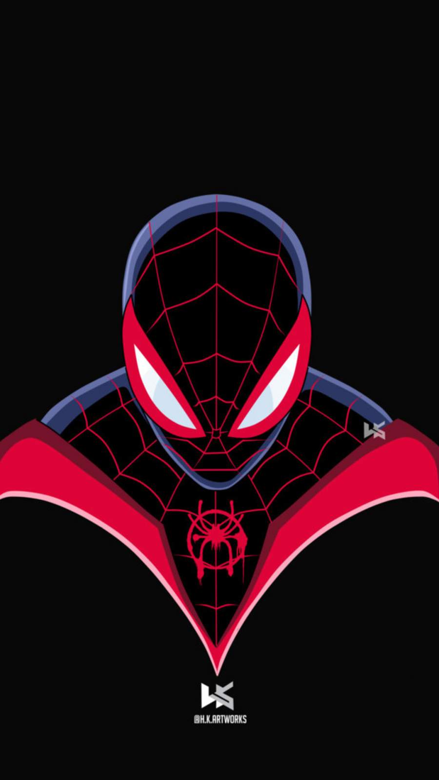 Spiderman Miles Morales Art IPhone Wallpaper Wallpaper, iPhone Wallpaper