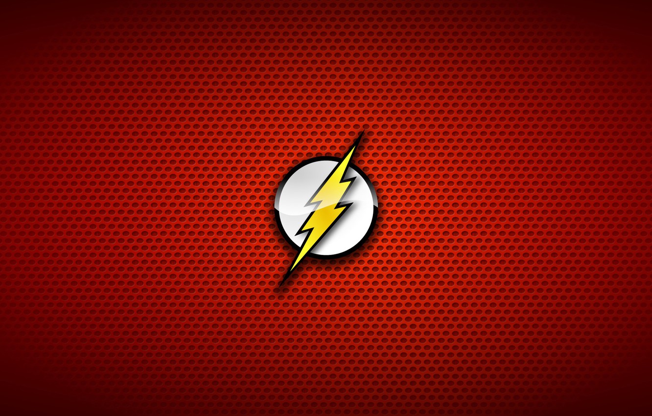 Wallpaper lightning, flash, logo, comics, speed, hero, dc universe, the flash, flash image for desktop, section минимализм