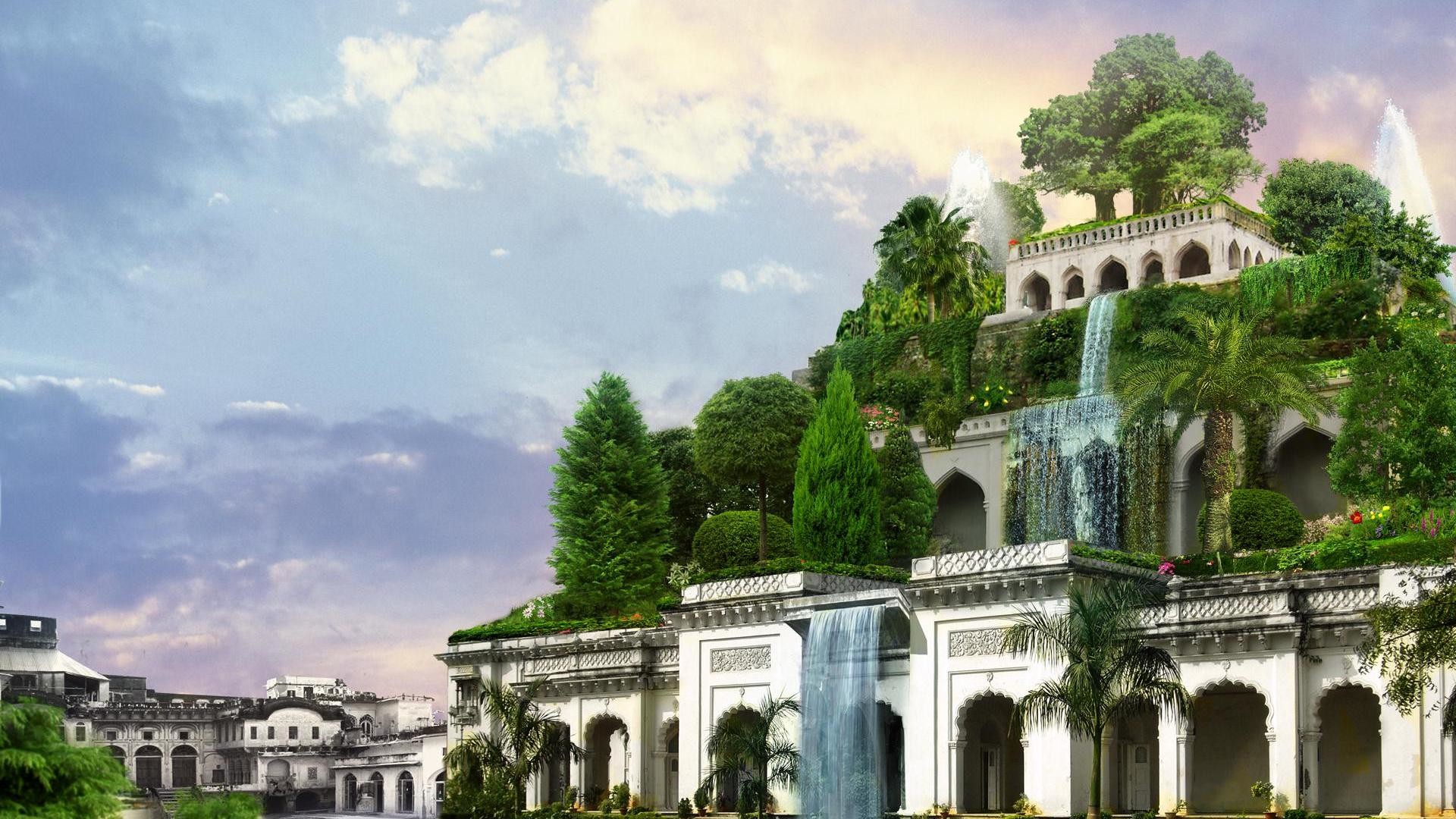 Hanging Gardens of Babylon Wallpaper