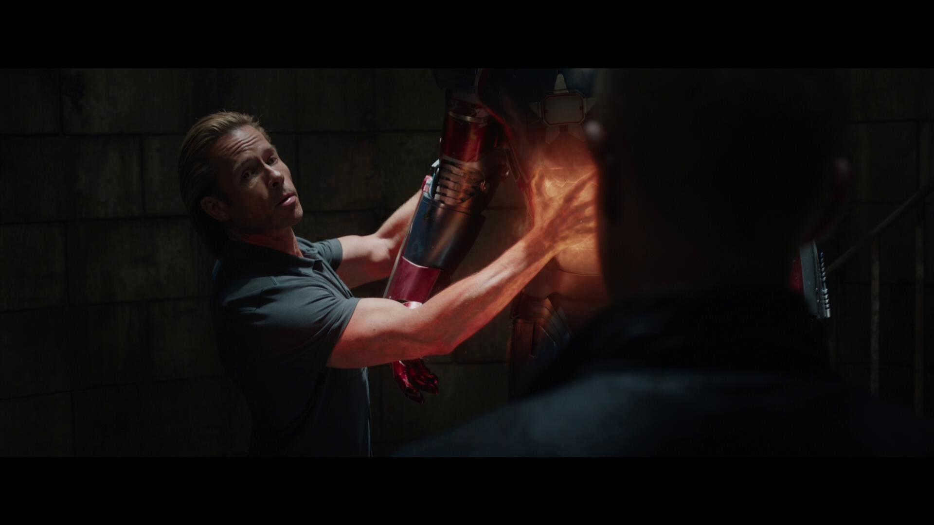 Aldrich Killian Heats Up Iron Patriot