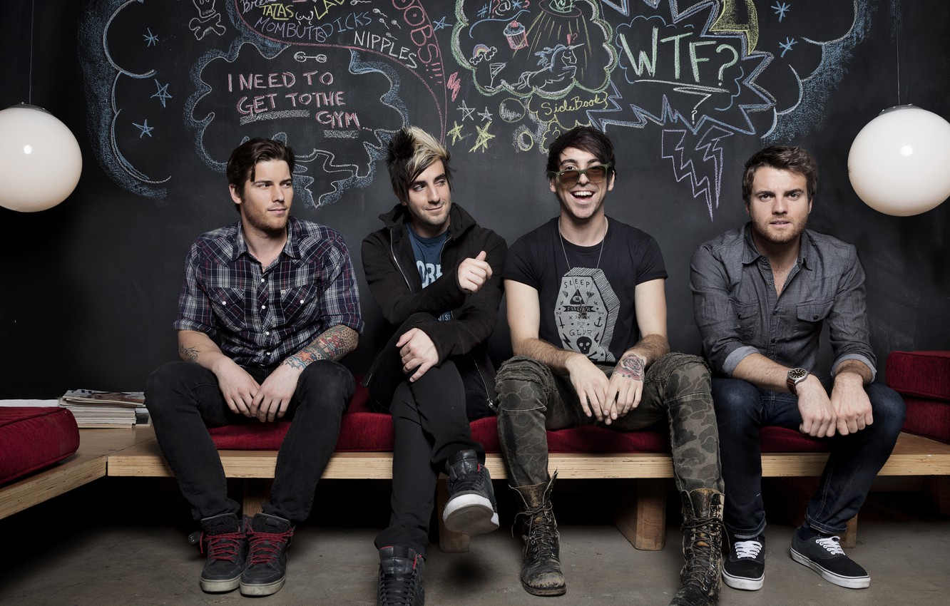 Wallpaper Pop Punk, Zack Merrick, All Time Low, Jack Barakat, Rian Dawson, Alex Gaskarth image for desktop, section музыка