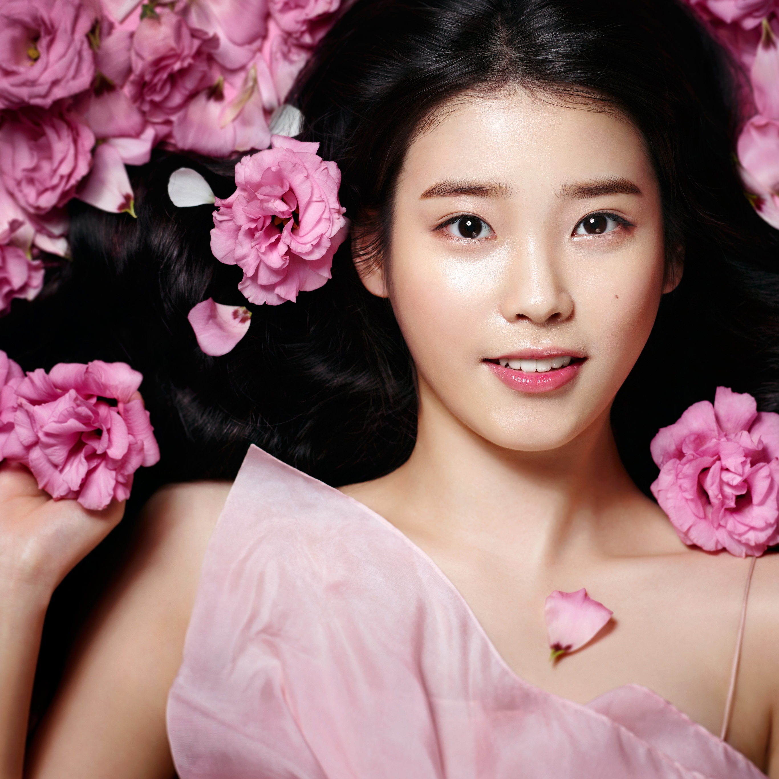 IU Wallpaper 4K, South Korean Singer, K Pop Singer, Asian, Music