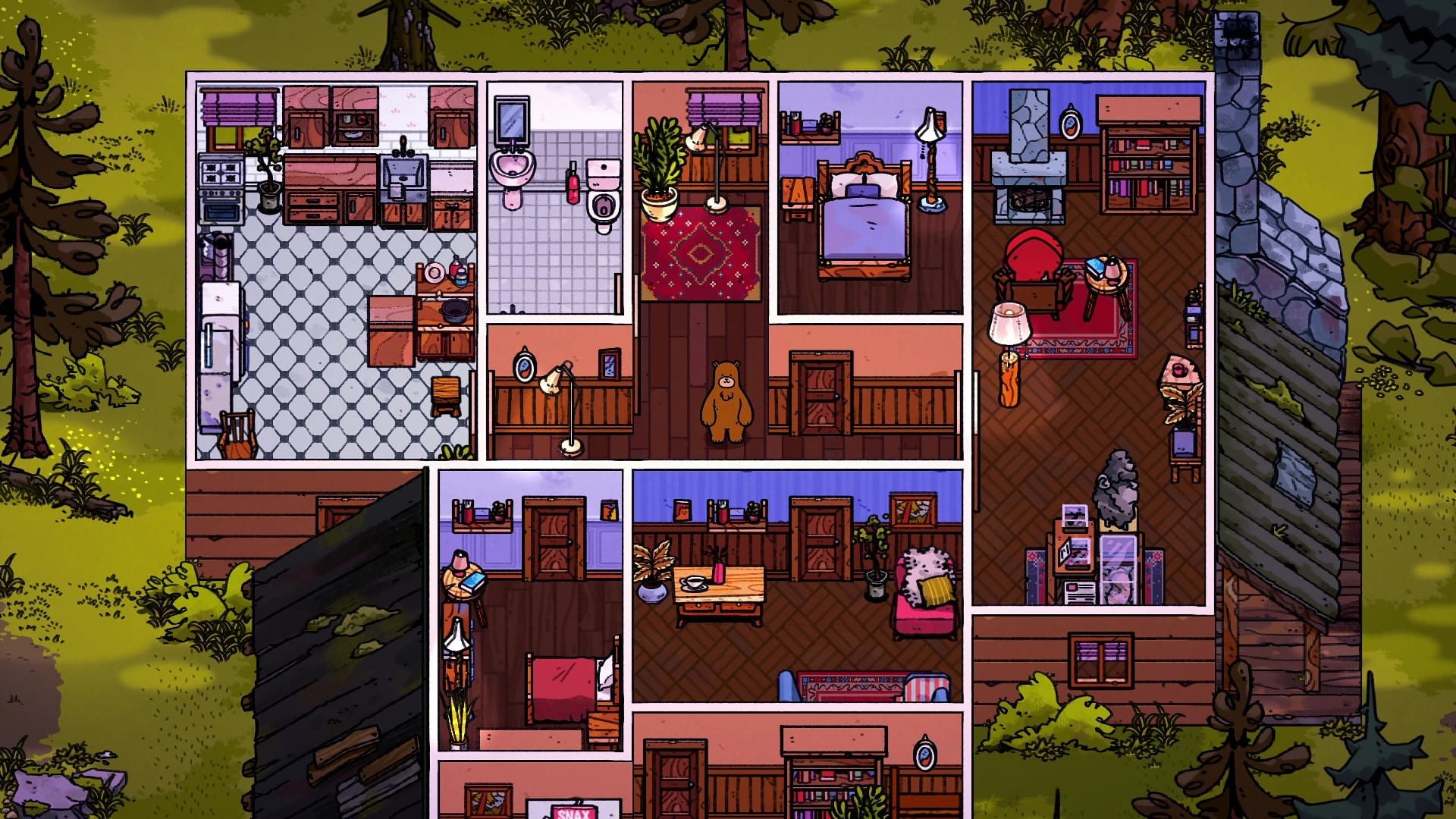 Help Frank The Bear Realise His Dream Of Running A B&B In 'Bear & Breakfast'