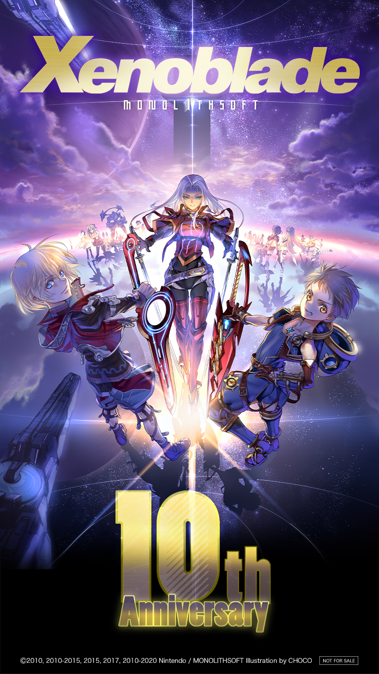 CHOCO Xenoblade Chronicles Art Released for the Series' Anniversary