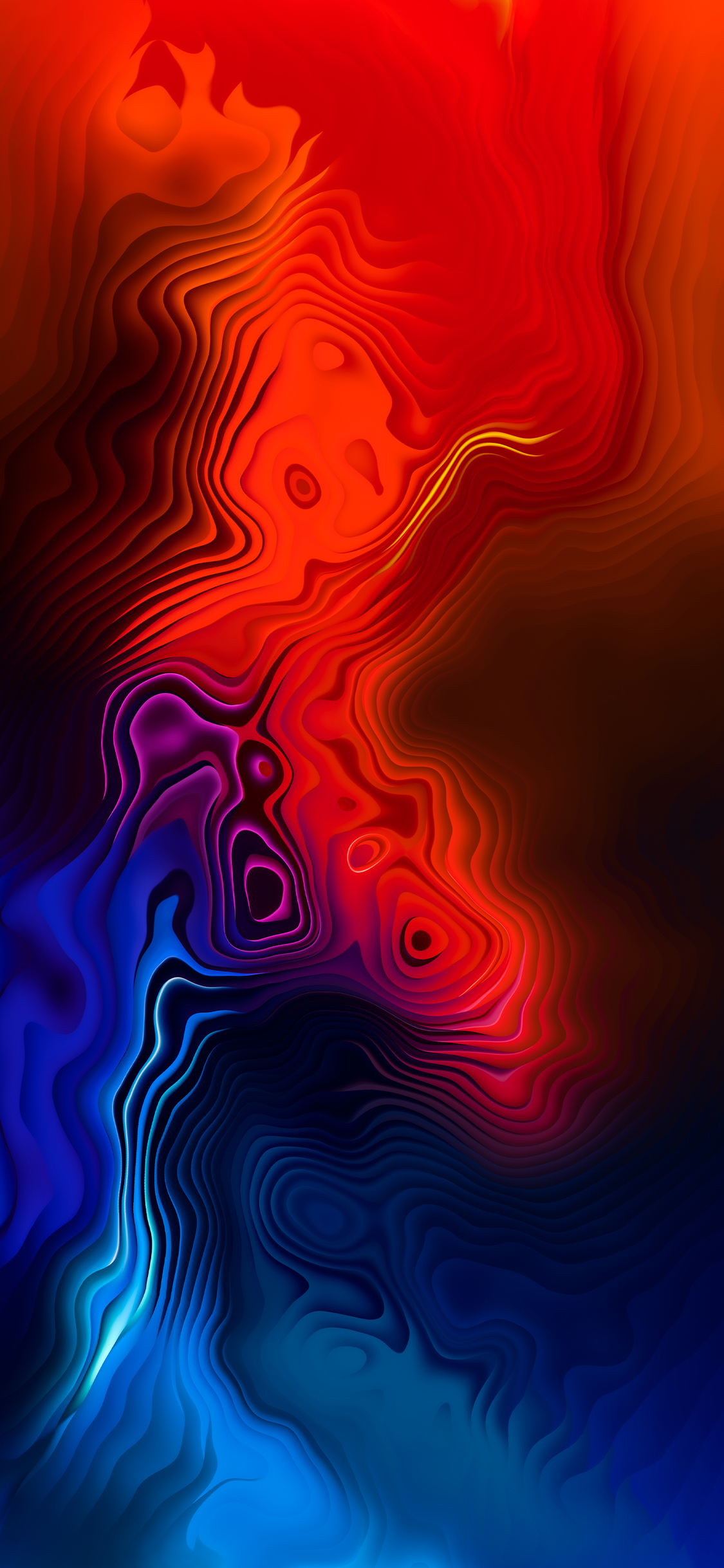 Three Colour Mix Abstract 4k iPhone XS, iPhone iPhone X HD 4k Wallpaper, Image, Background, Photo and Picture