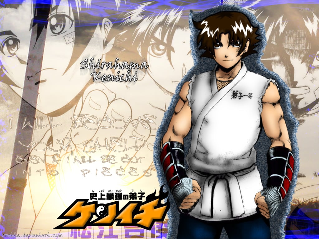 kenichi wallpaper, anime, cartoon, cg artwork, adventure game, fictional character