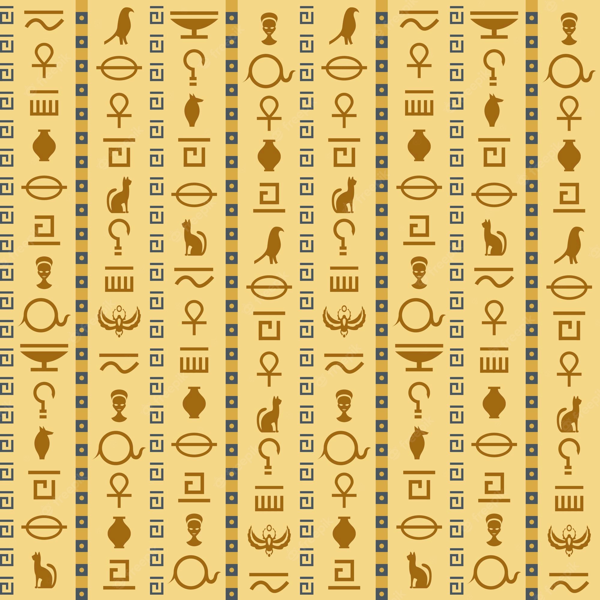 Hieroglyph Papyrus Image. Free Vectors, & PSD