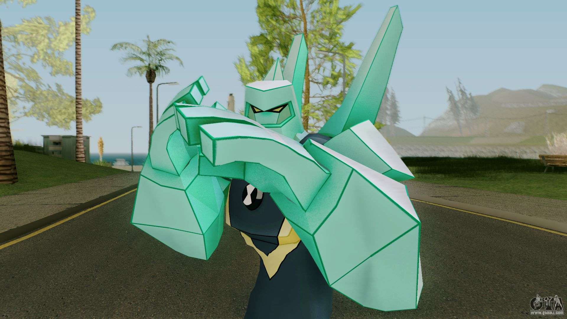 BEN 10 DIAMOND HEAD SKIN for GTA San Andreas