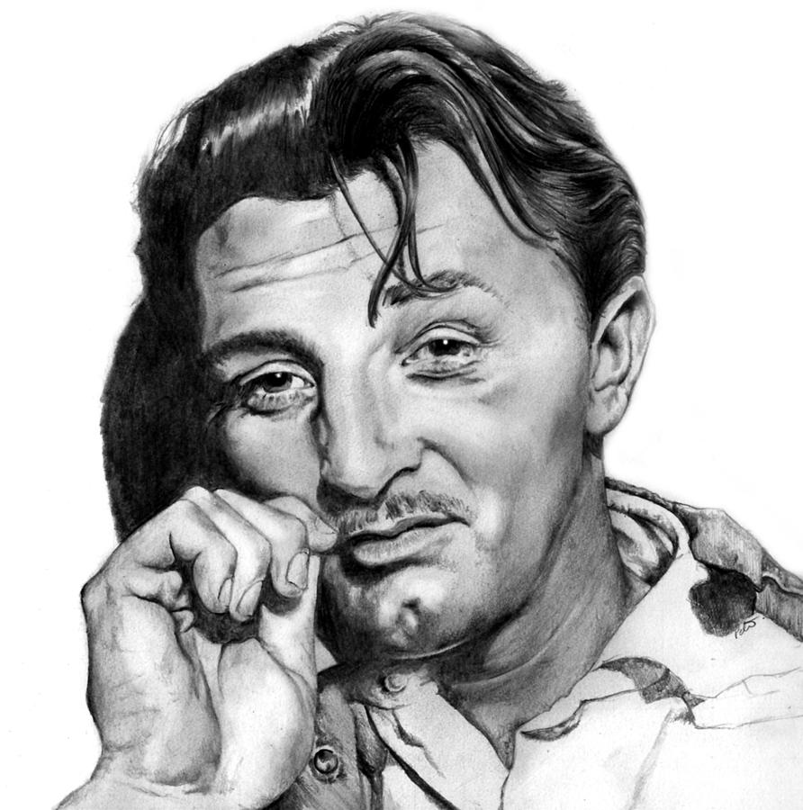 Robert Mitchum Drawing by Peter Martin. Fine Art America