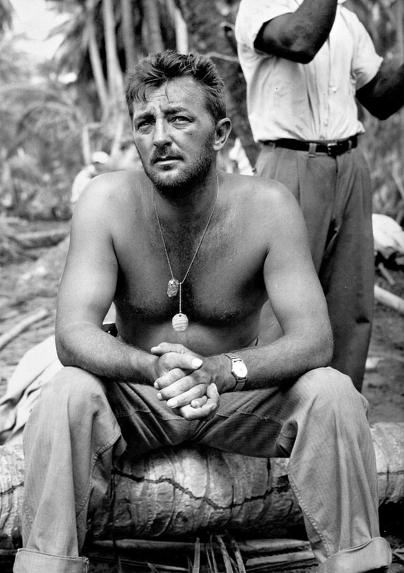 The stars are ageless, aren't they?, Photo. Mitchum, Movie stars, John huston