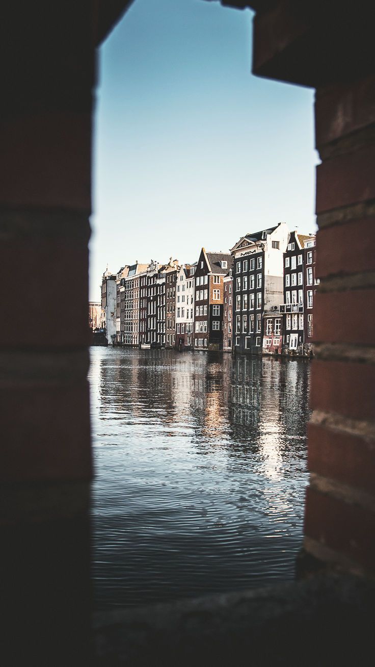 iPhone Xs Wallpaper Of The Most Beautiful City: Amsterdam