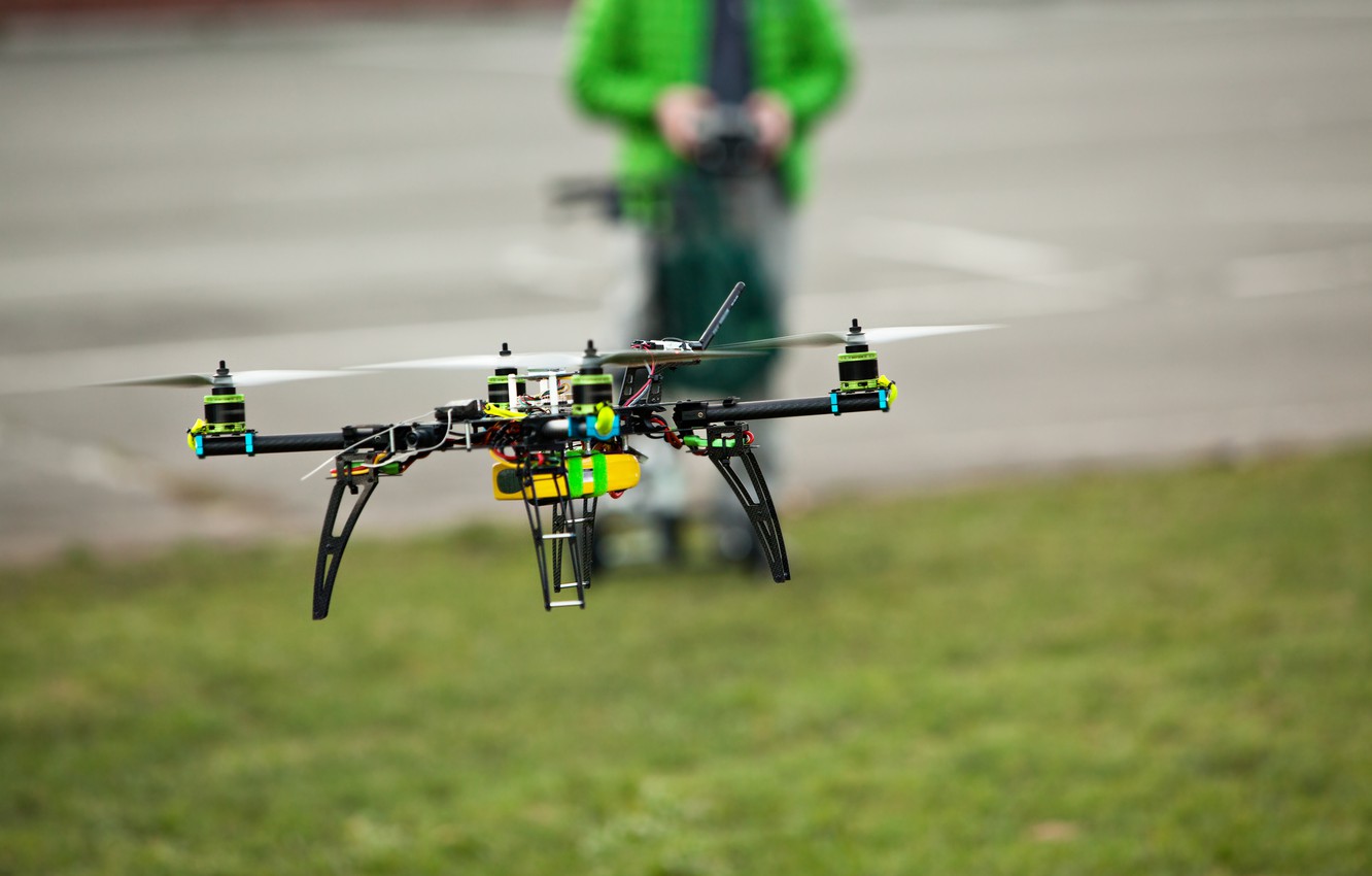 Wallpaper Colors, Drone, Remote Control, Operator Image For Desktop, Section Hi Tech