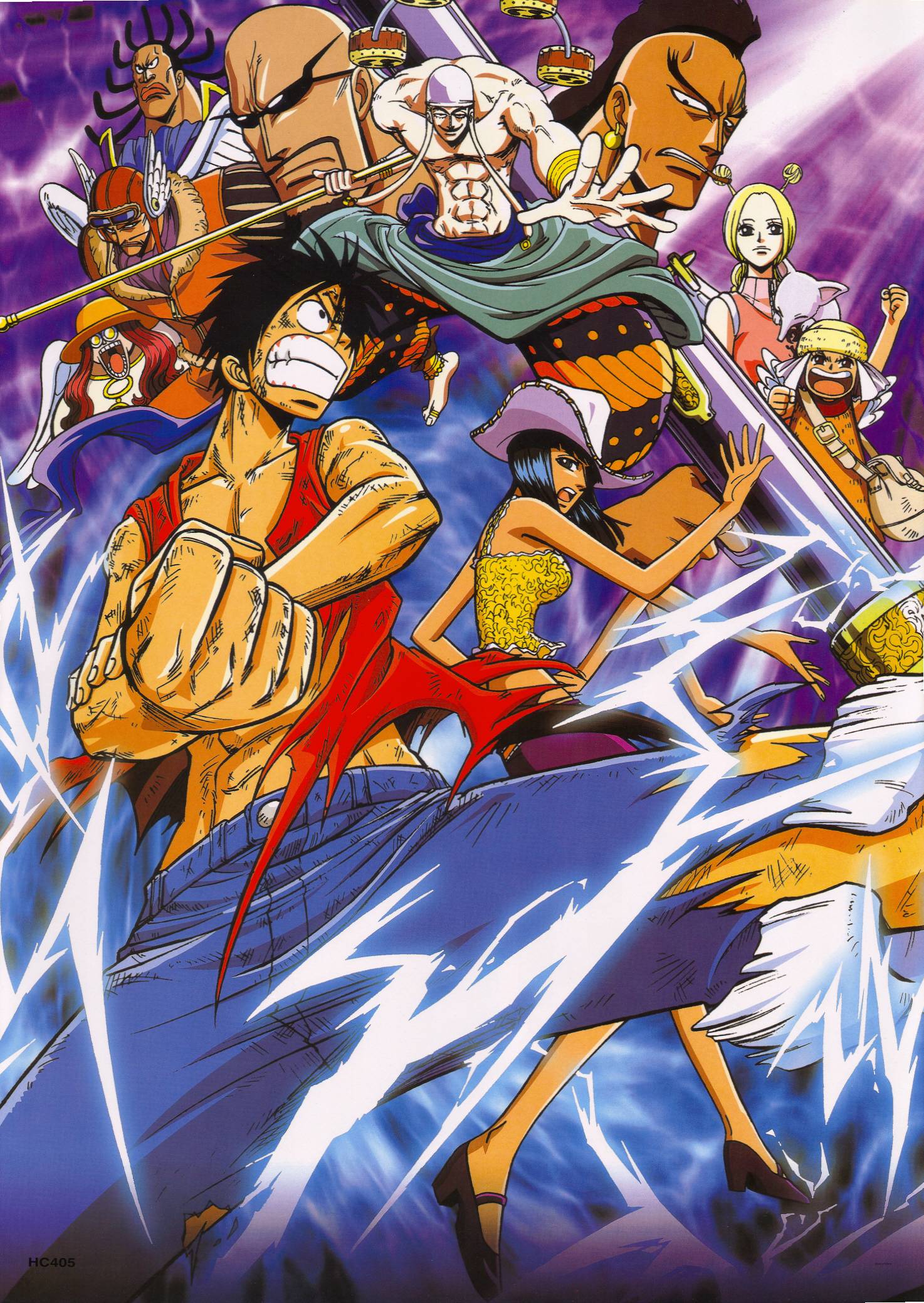 One Piece: Skypiea Scan